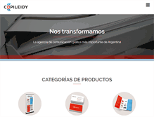 Tablet Screenshot of copileidy.com